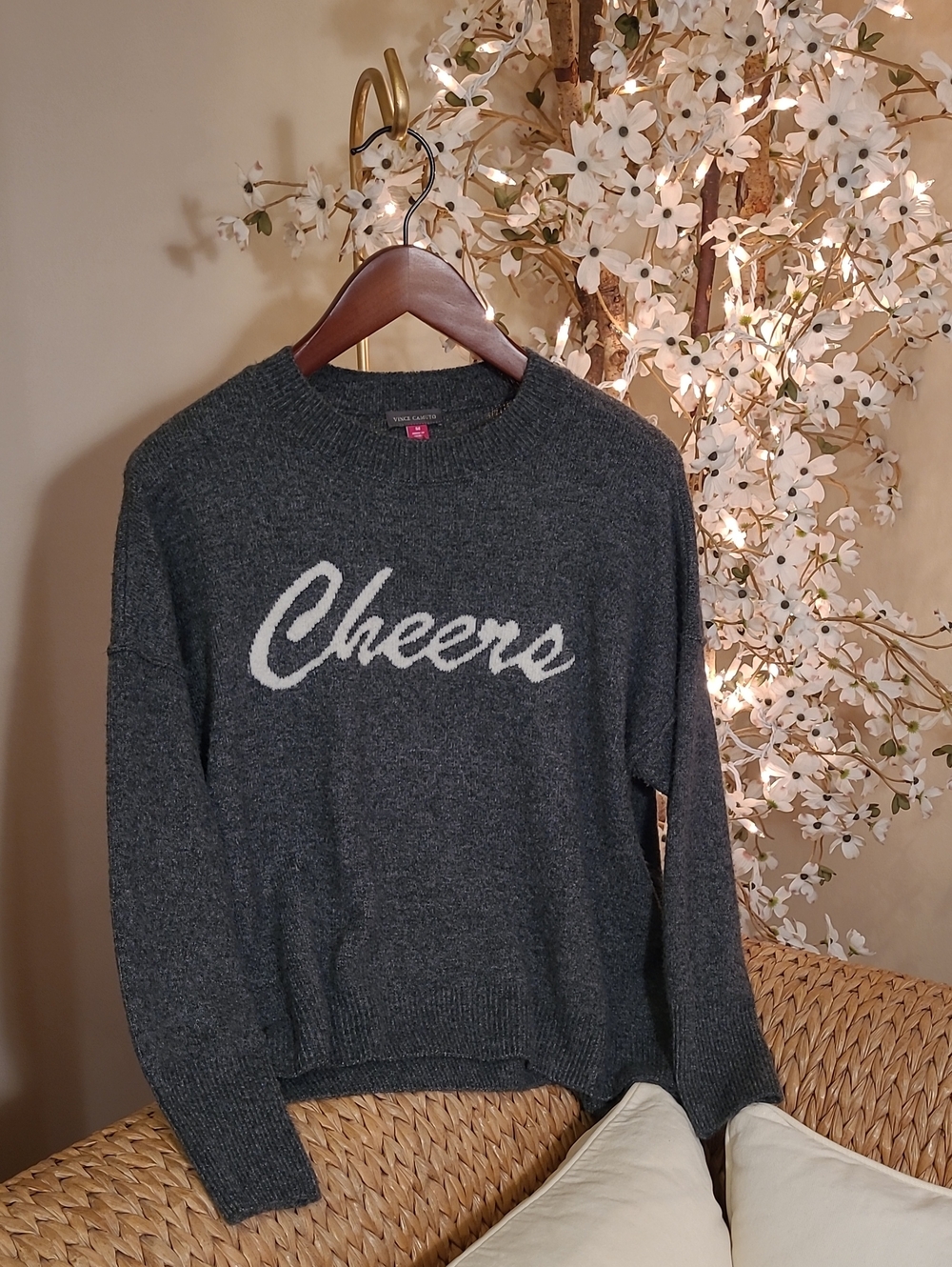 Vince Camuto Cheers Drop Shoulder Sweater
